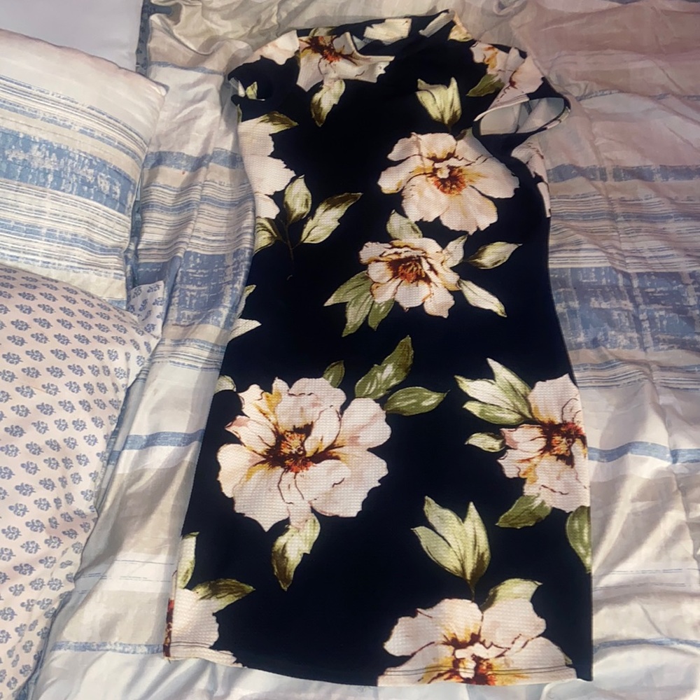Flower dress, wore once